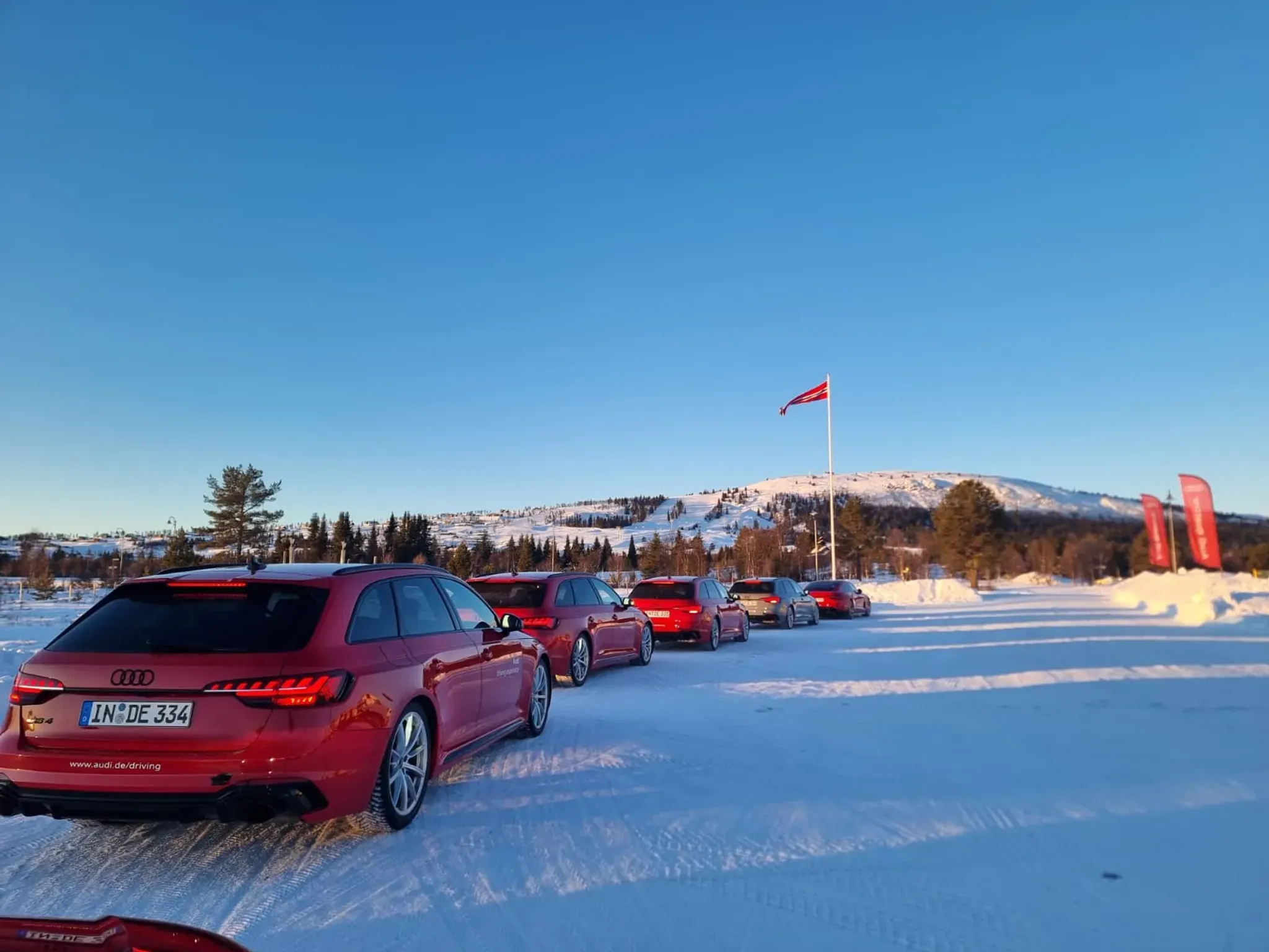 Audi driving experience Norwegen Spindler