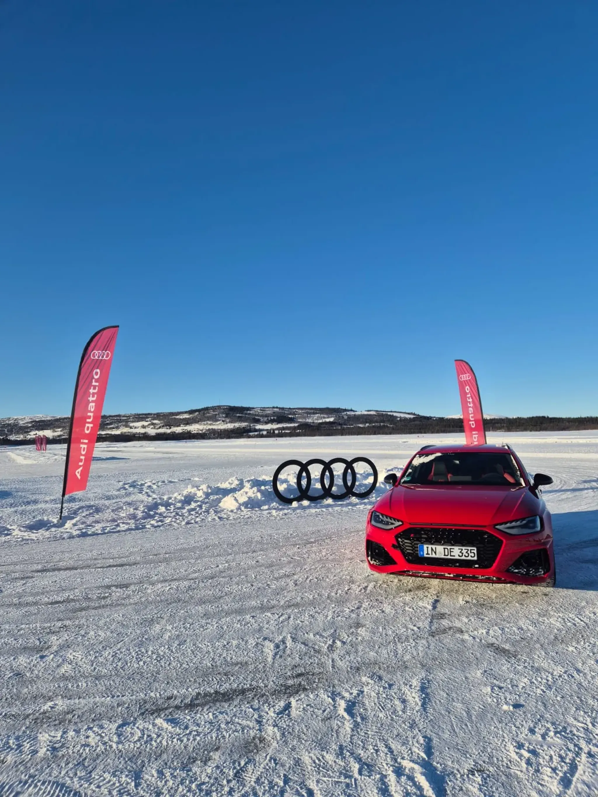 Audi driving experience Norwegen Spindler