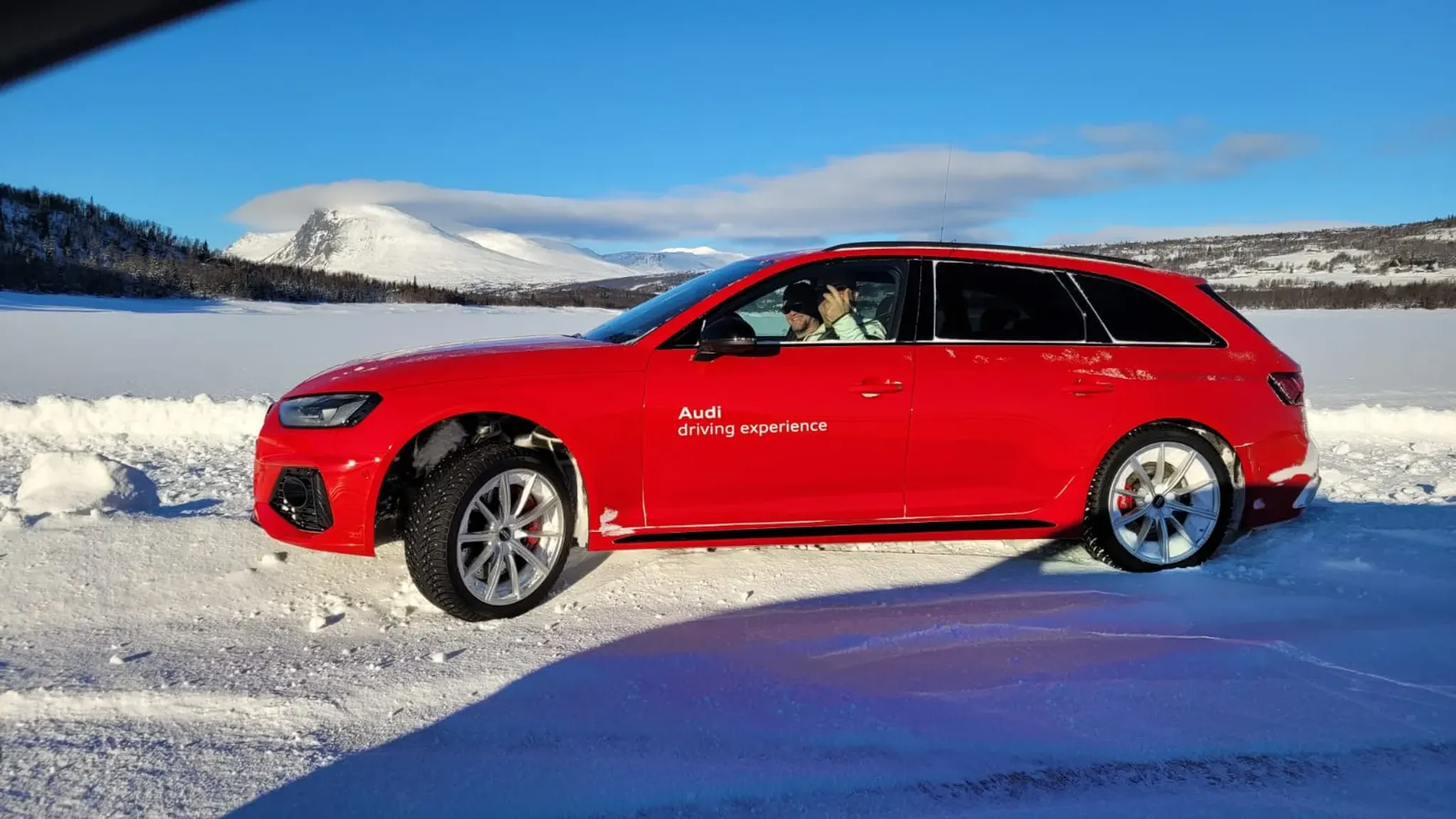 Audi driving experience Norwegen Spindler