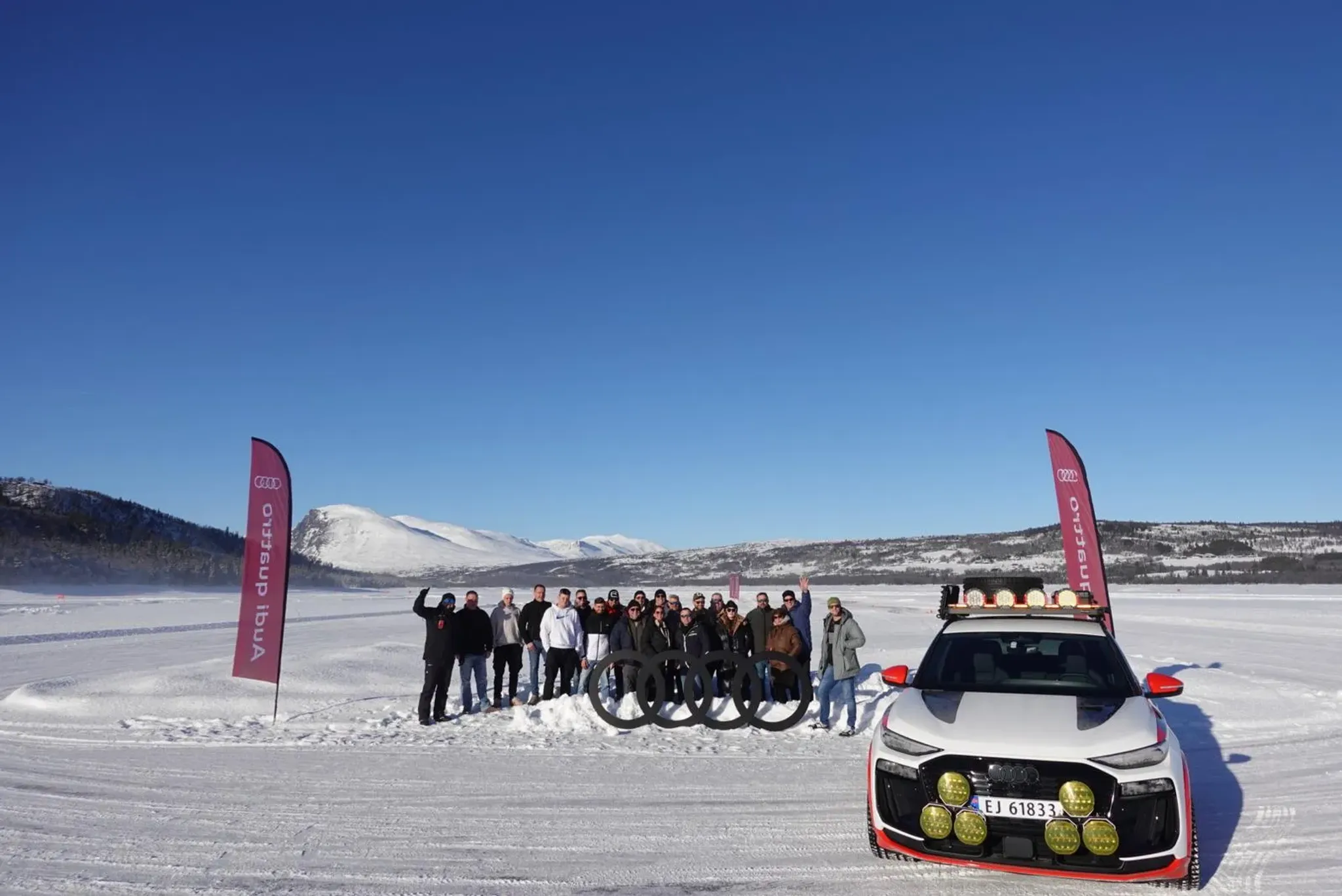 Audi driving experience Norwegen Spindler