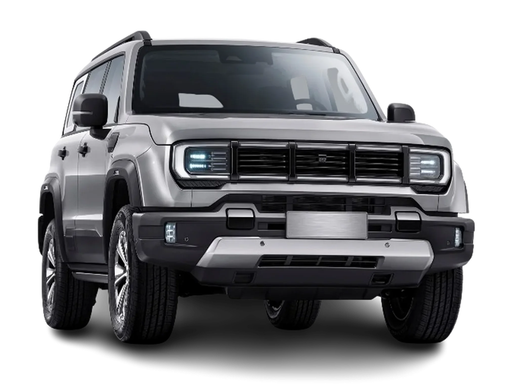 baic-bj40 von vorn aufgenommen