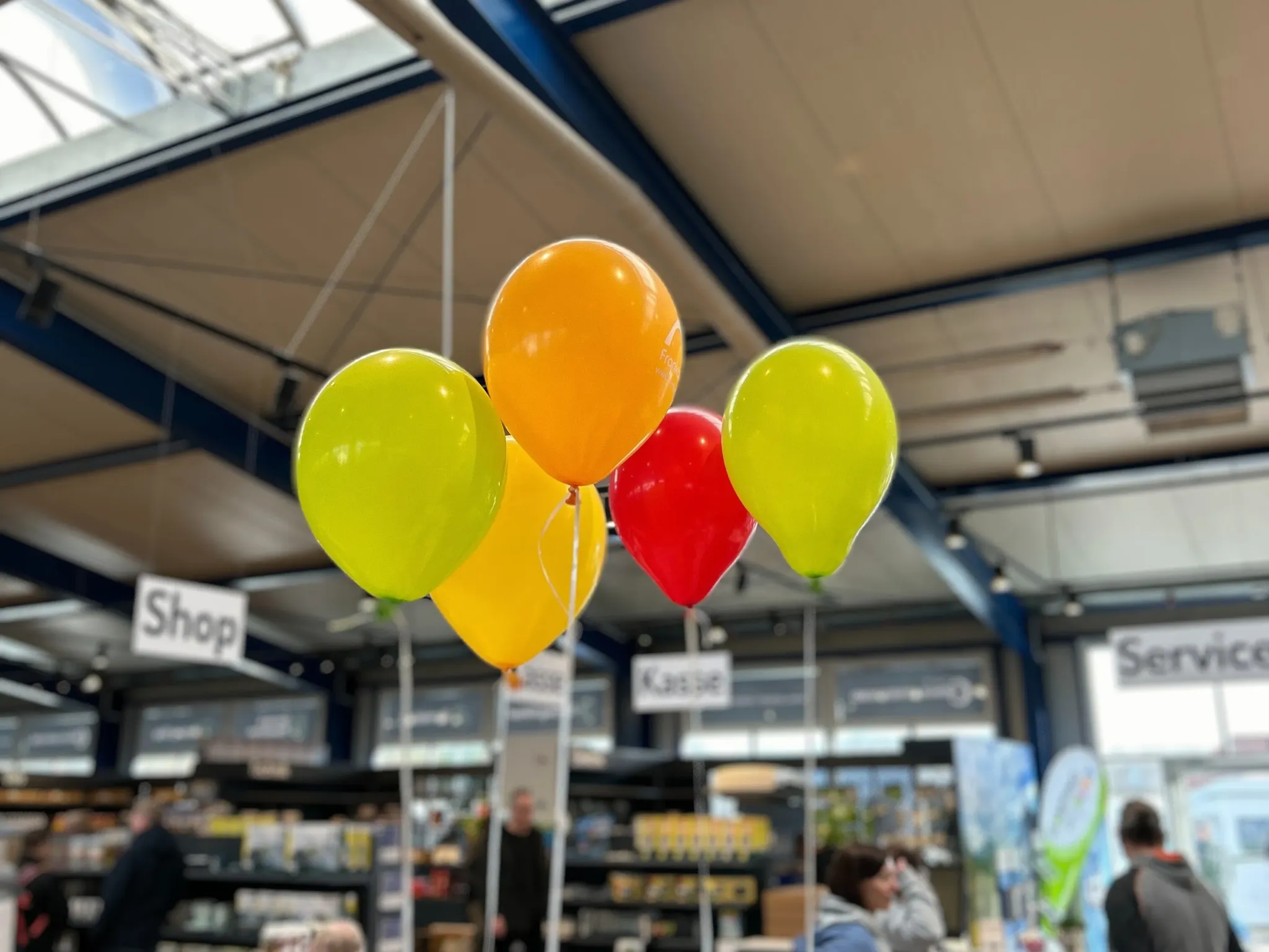 Bunte Luftballons