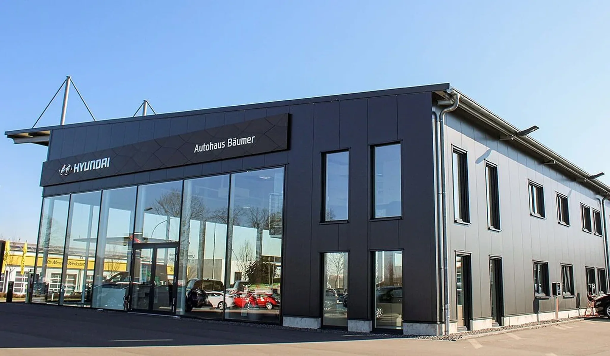 hyundai-halle-im Autohaus Bäumer