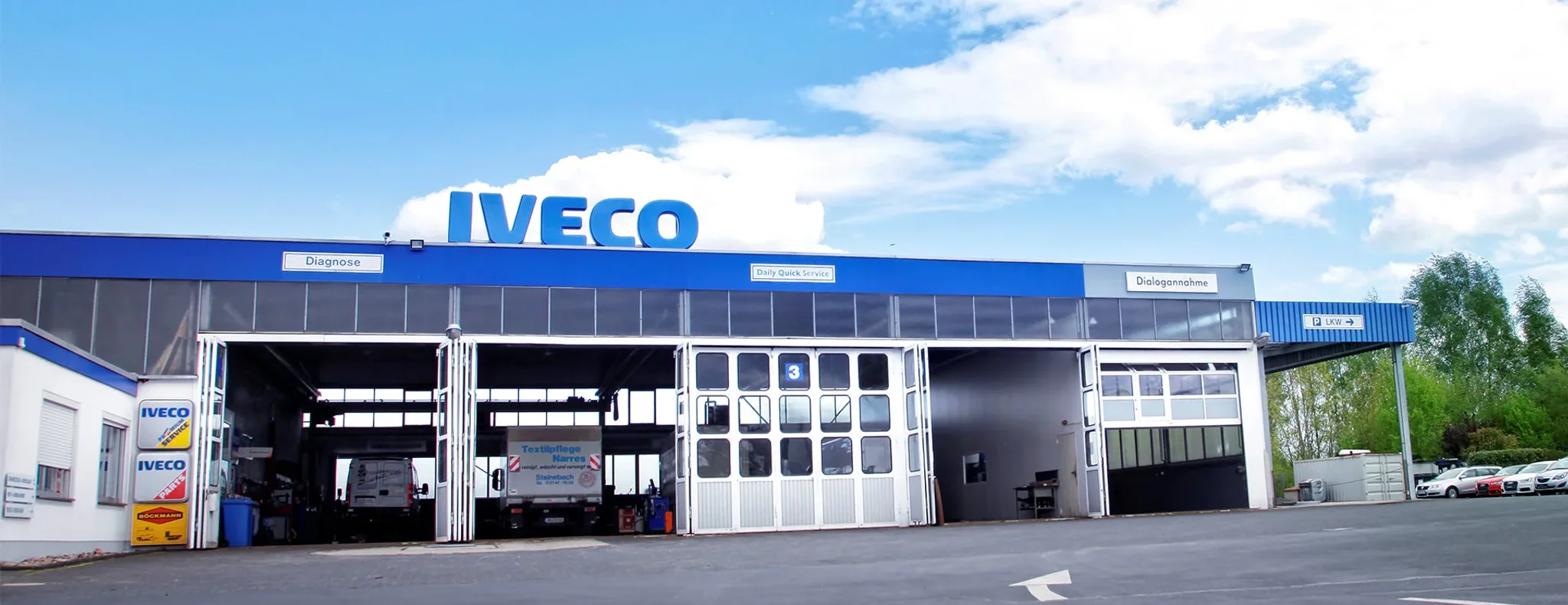 Iveco Werkstatt in der Autozentrale Sturm