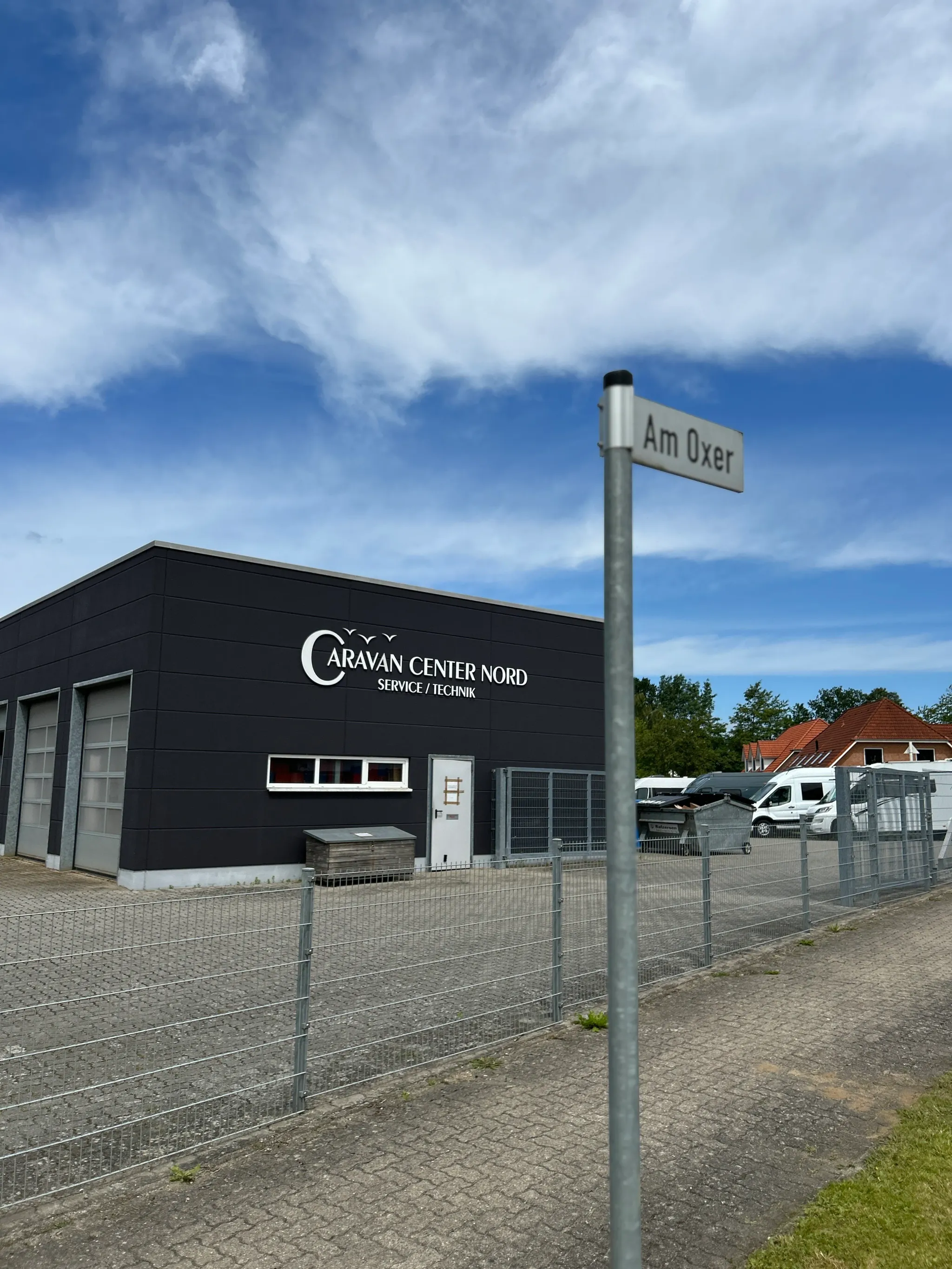 Caravan Center Nord Service-Center Außenansicht