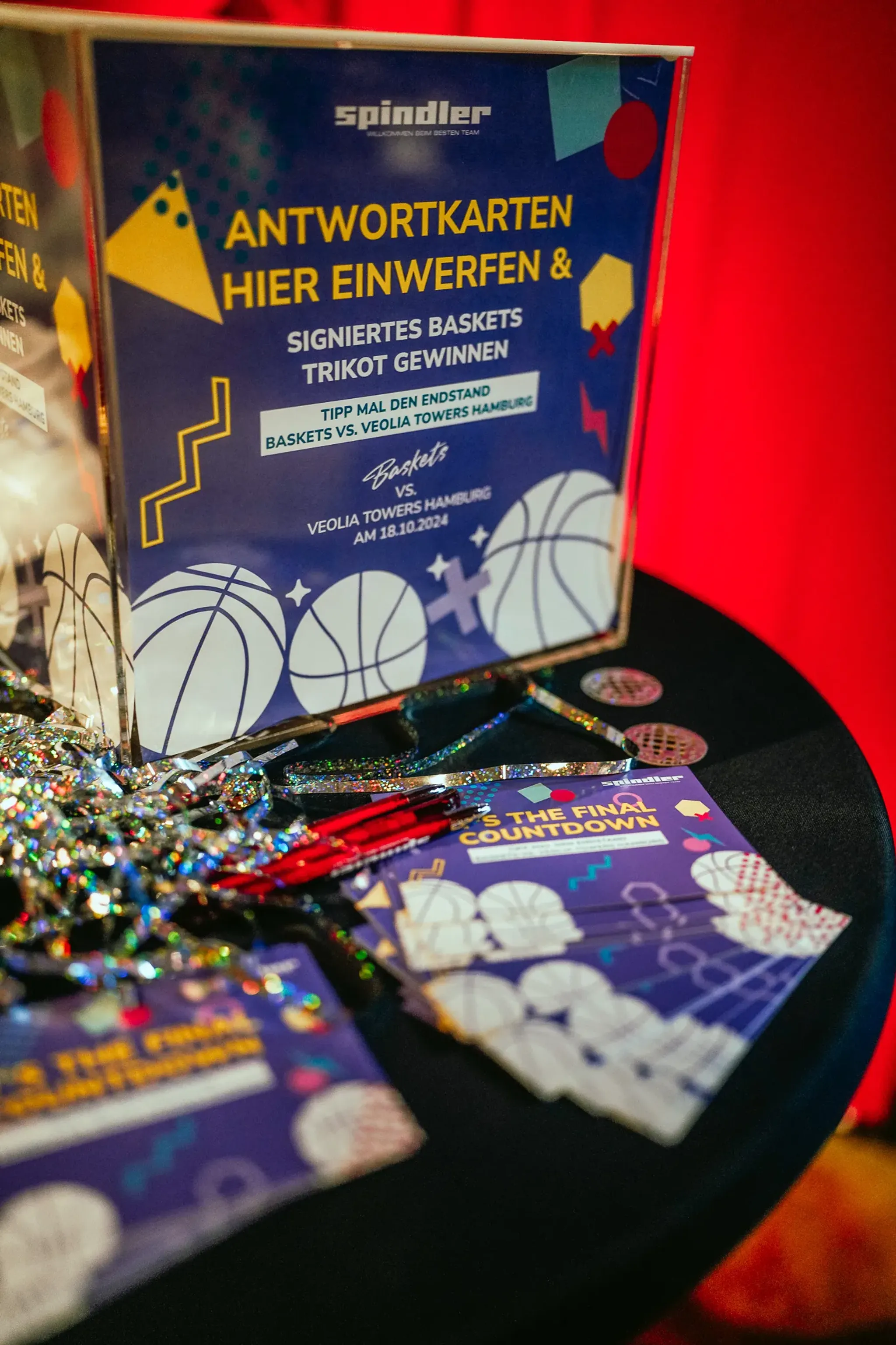 Spieltagspraesentation Baskets Spindler