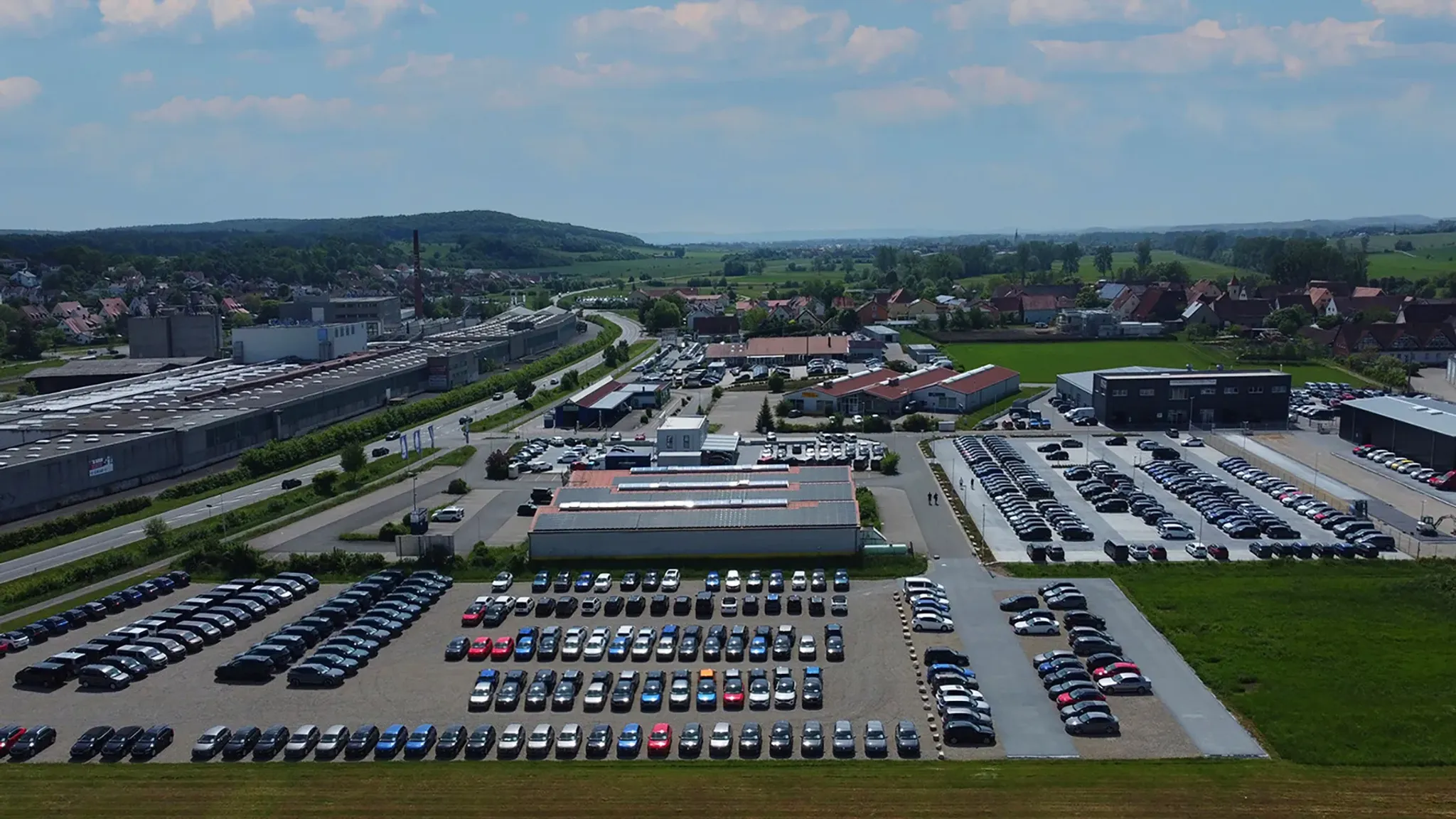 luftbild autohaus Zeilinger