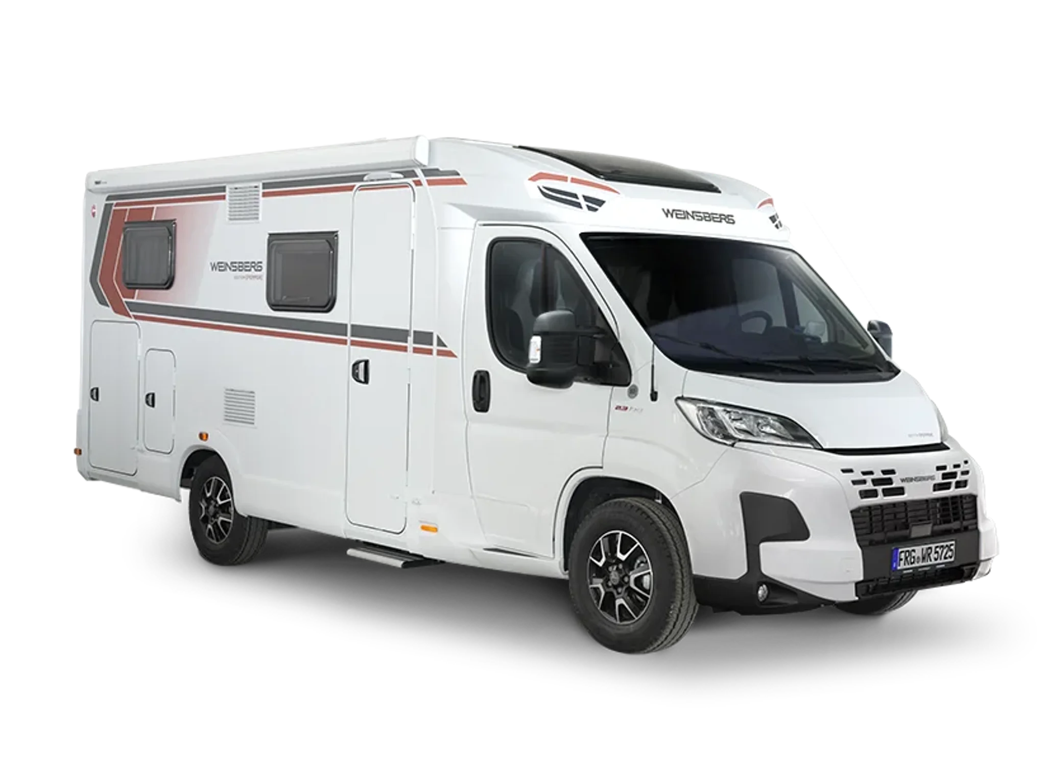 Weinsberg Wohnmobil freigestellt