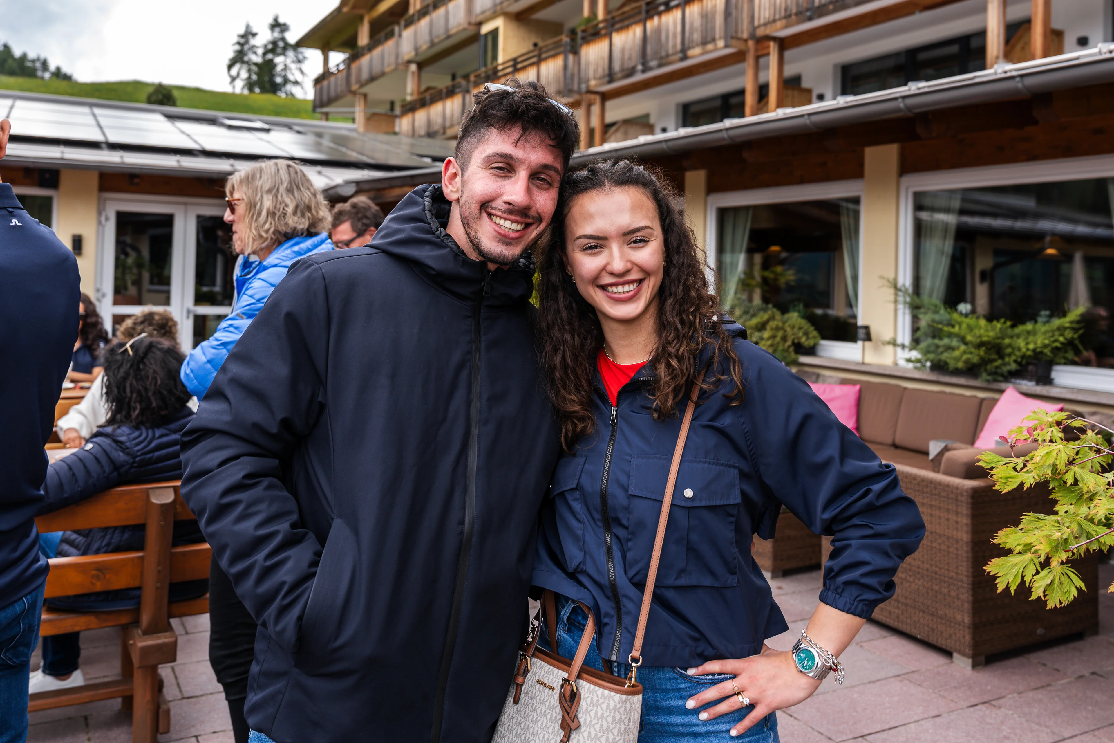Glückliche Teilnehmer der Maserati Ausfahrt des Autohaus Sportivo