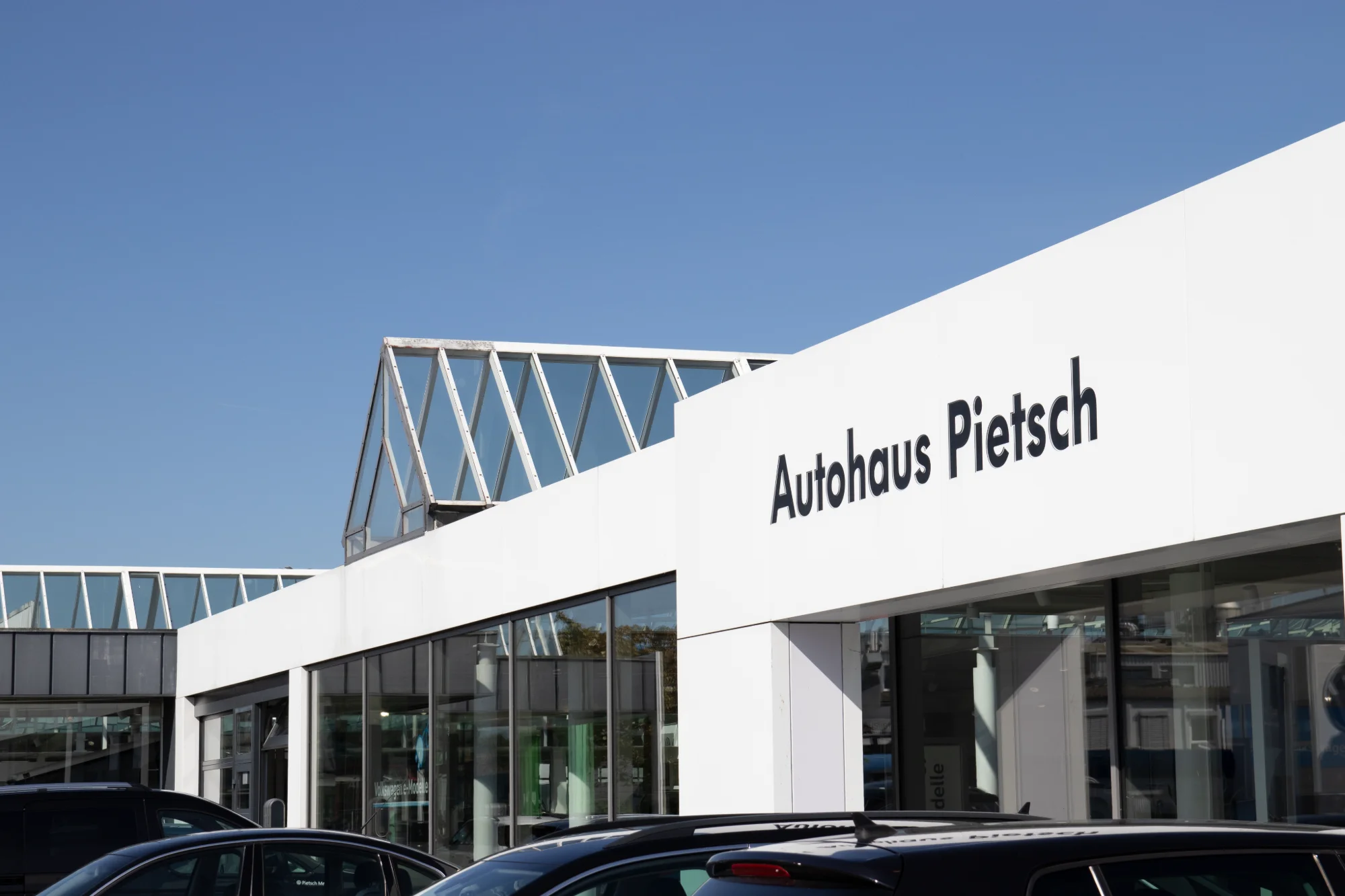 AH Pietsch Gebäude Schriftzug