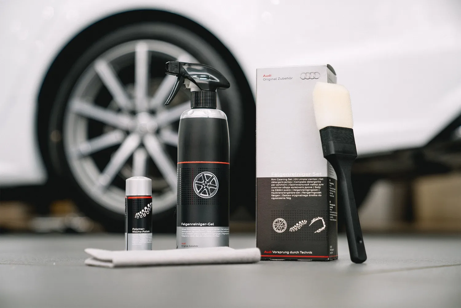 Audi Felgenreiniger Set Spindler