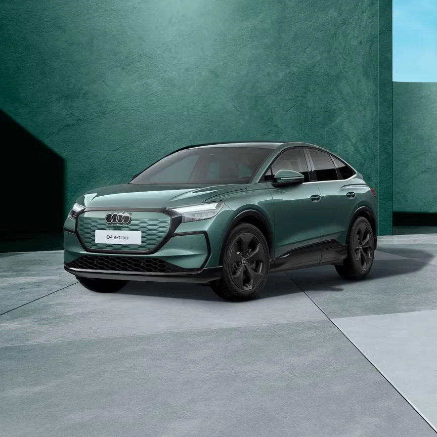 Audi Q4 Sportback e-tron grün 2026