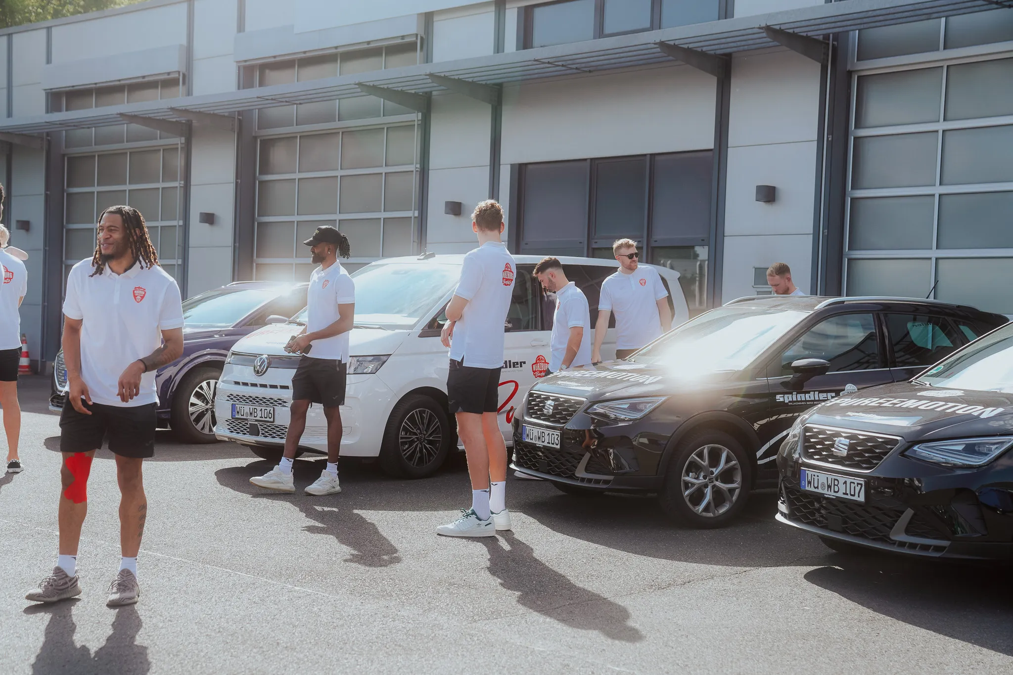 Baskets Sponsoring Flotte Fahrzeuge