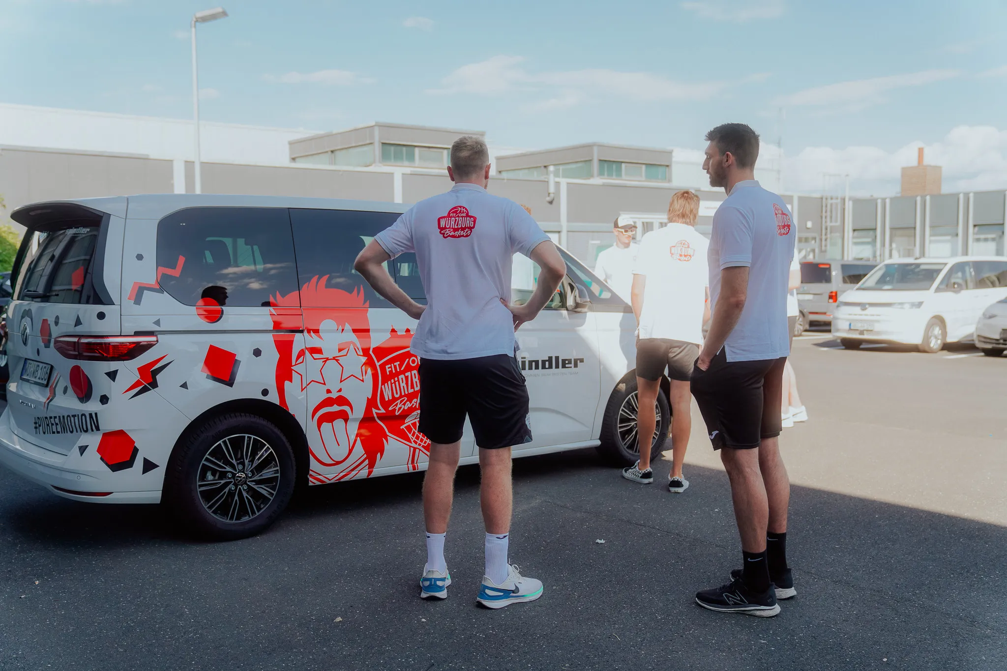 Baskets Sponsoring Flotte Fahrzeuge