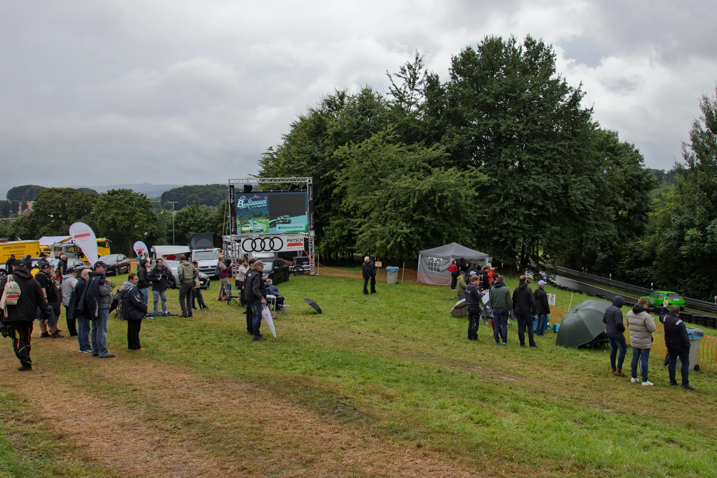 Blick auf den Stand Pietsch