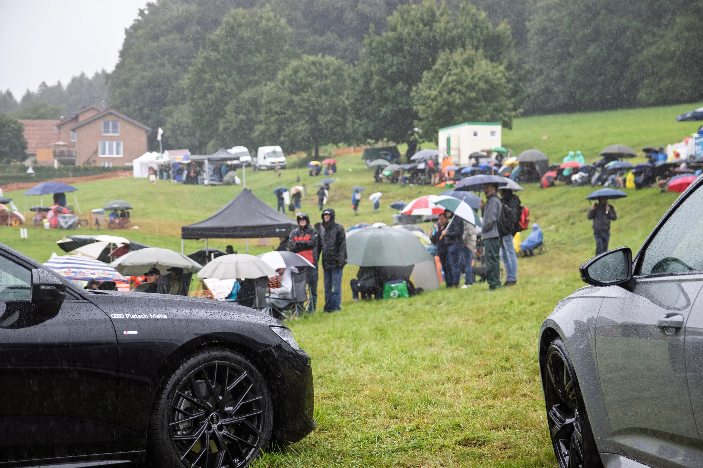 Blick auf den Zuschauerbereich
