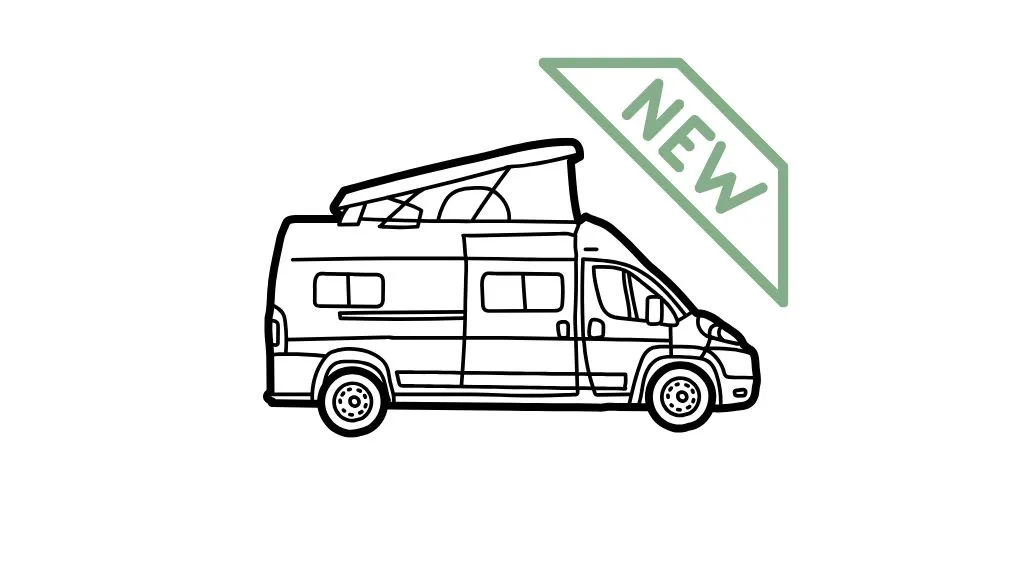 Camper neu kaufen Piktogramm