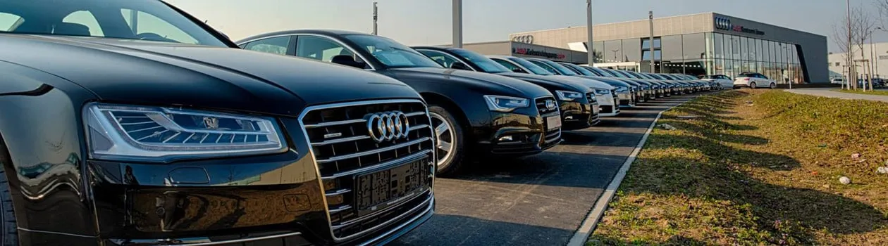 Fahrzeugreihe der Marke Audi