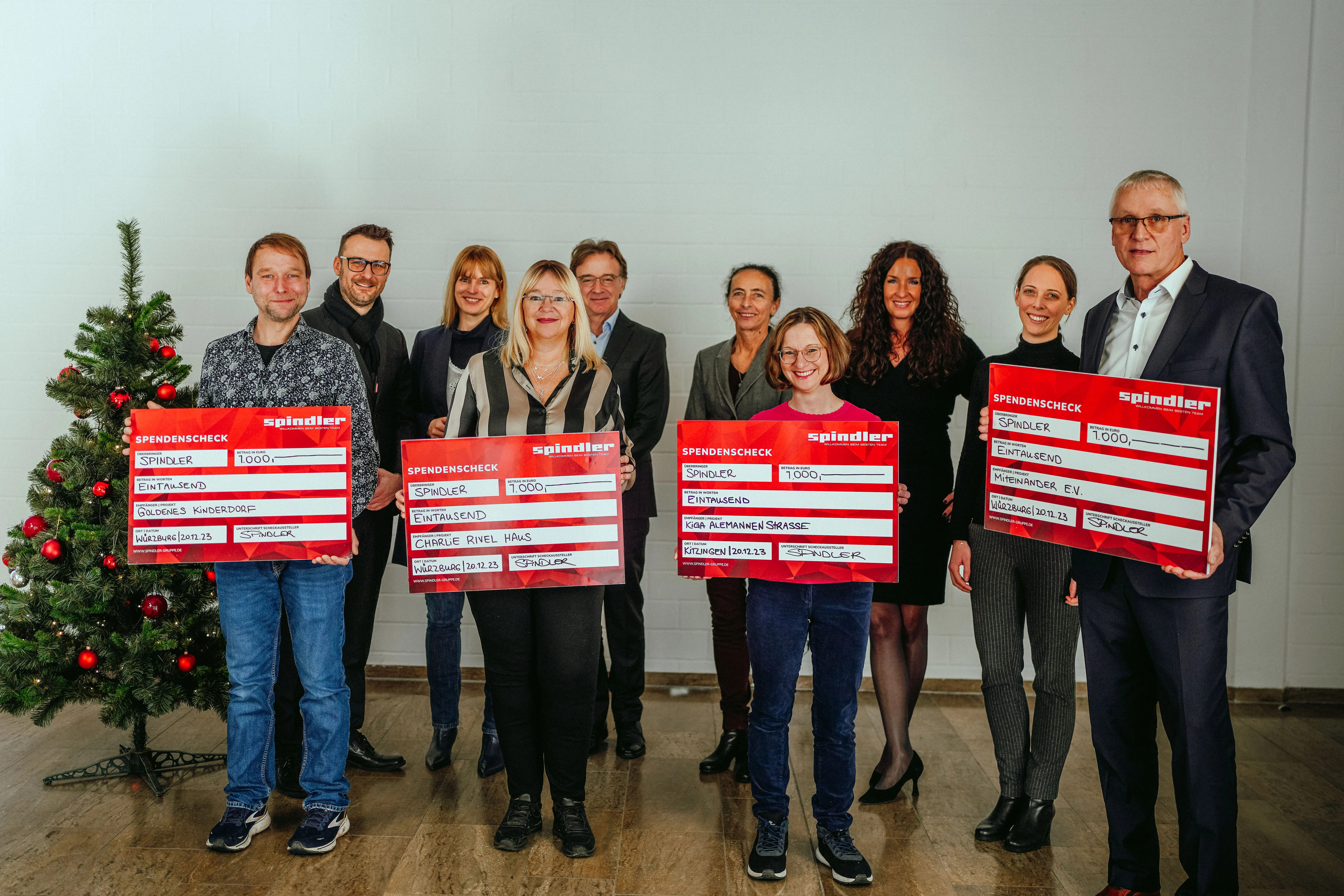 Gruppenfoto Freude schenken