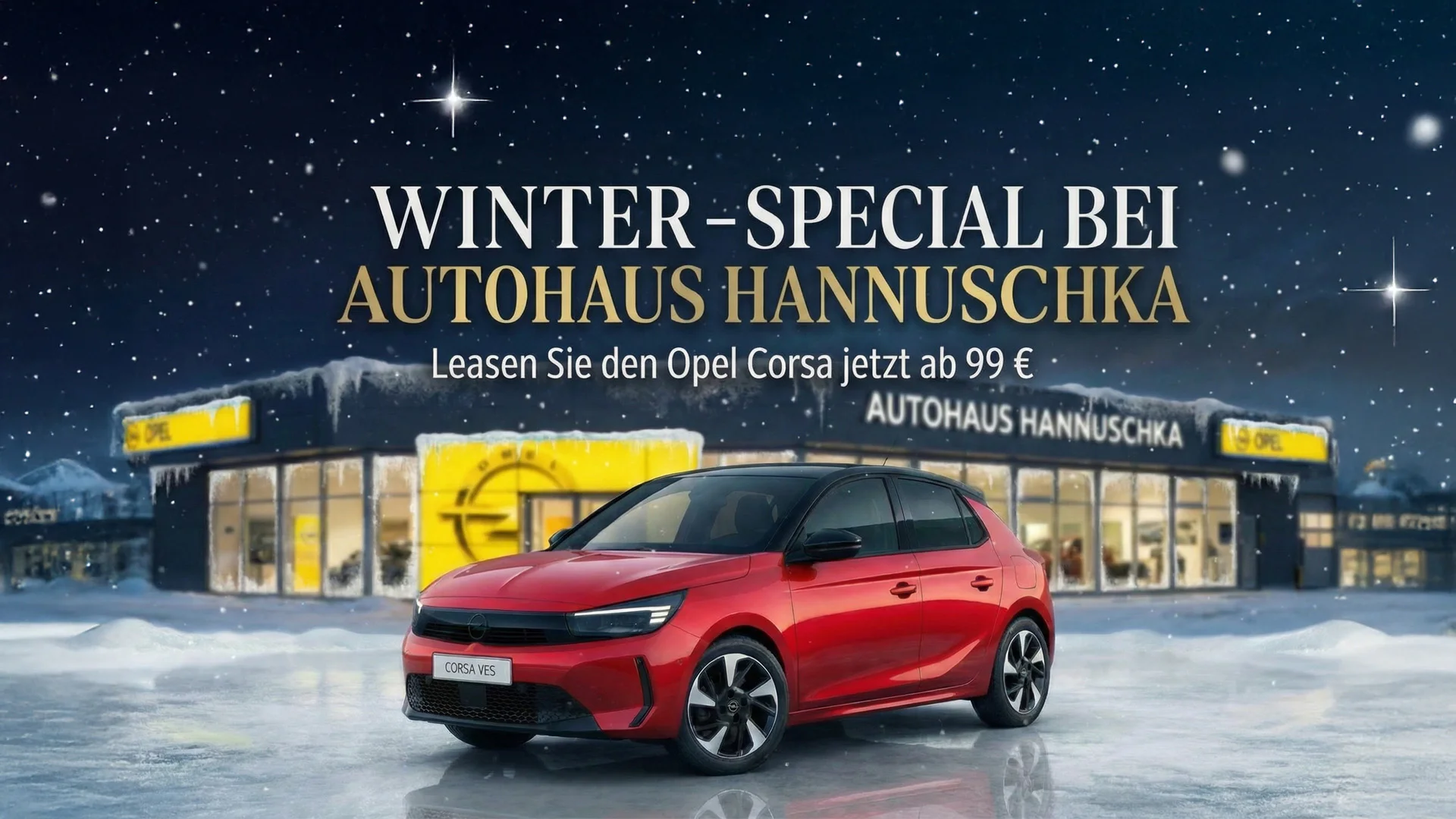 Autohaus Hannuschka, Banner Winter Special