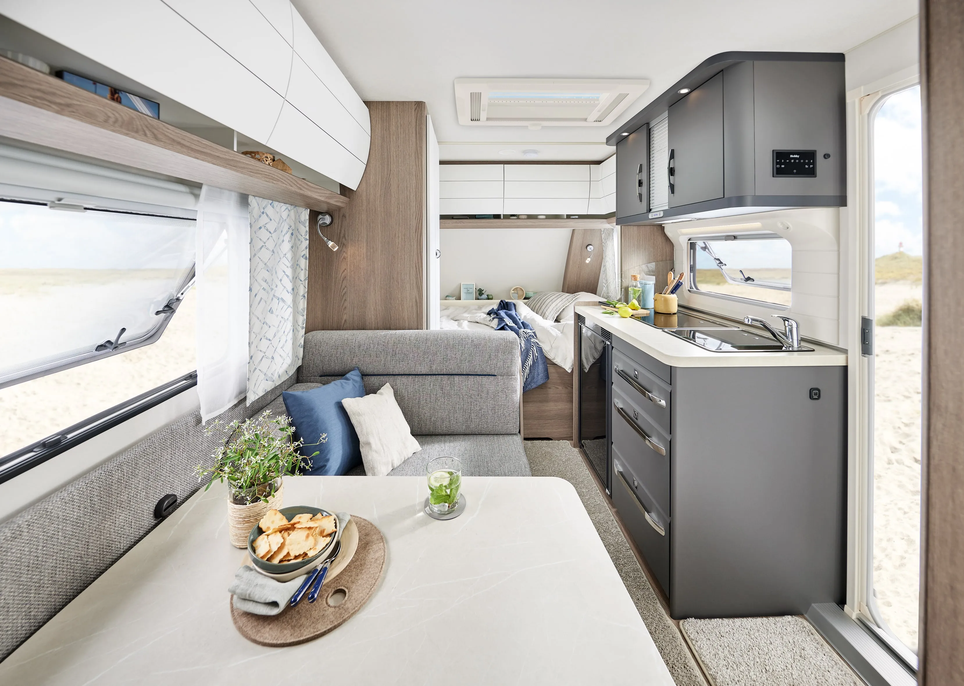 Hobby ONTOUR 390 SF Innenansicht