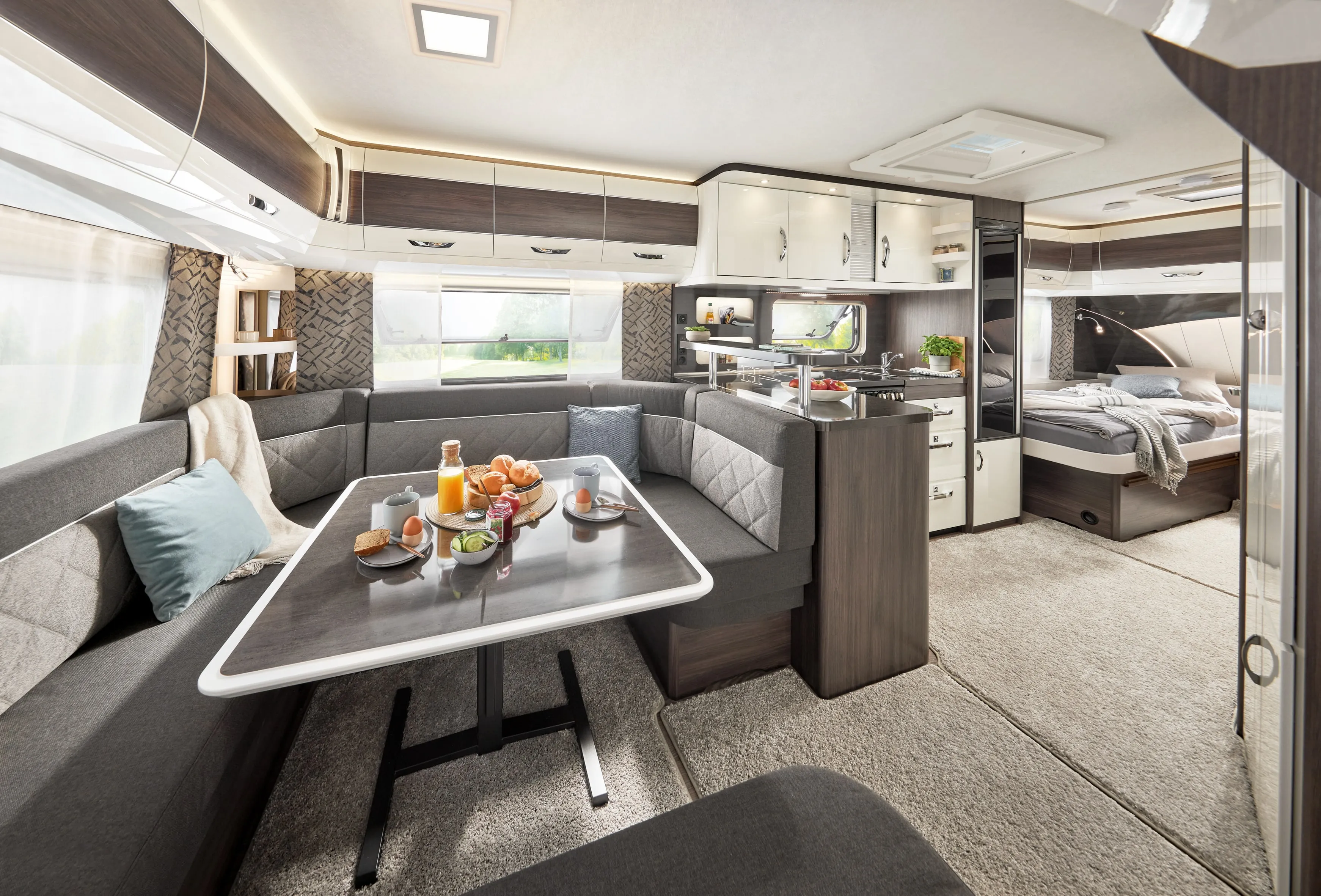 Hobby PRESTIGE 620 CL Innenansicht