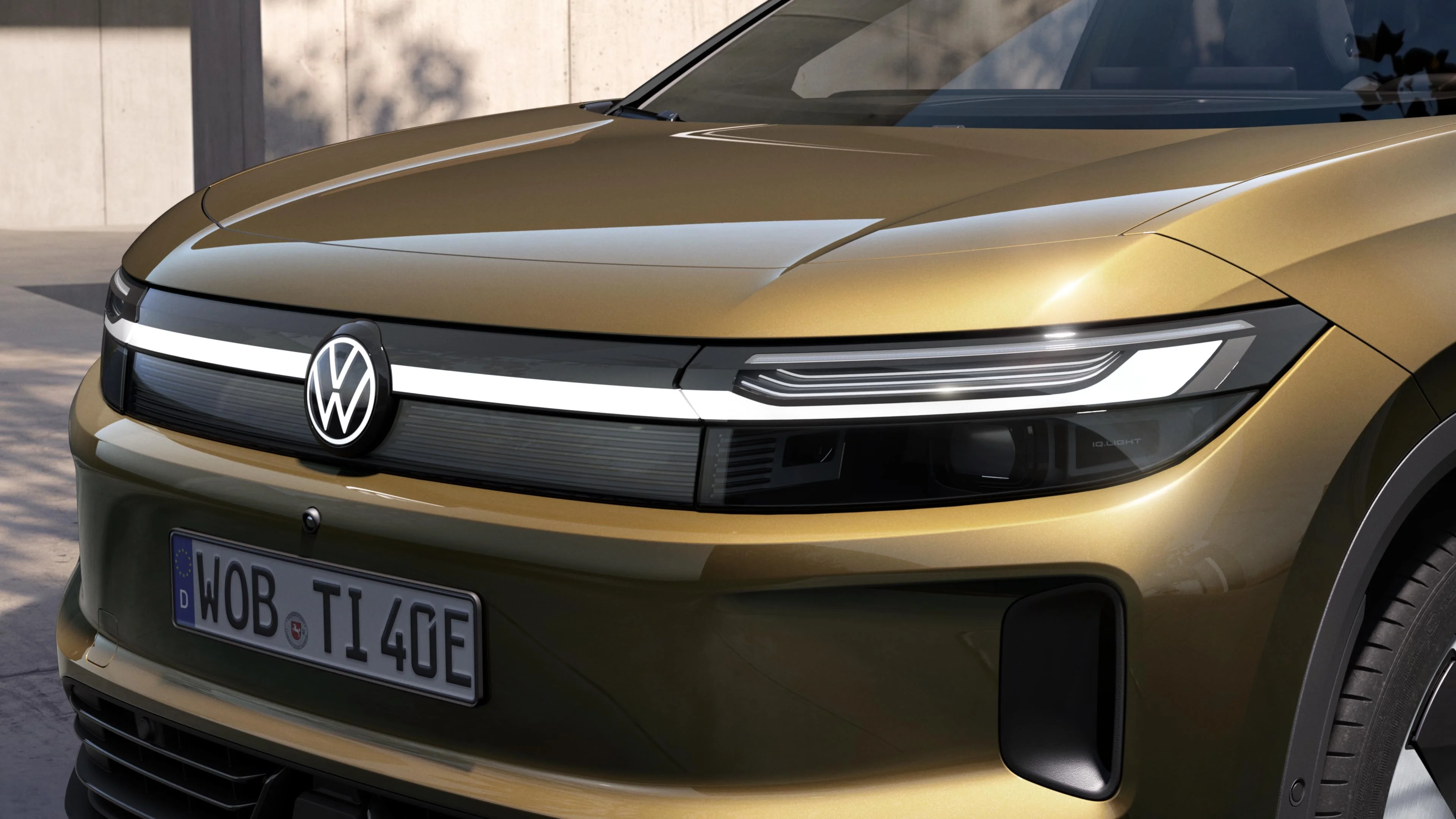 Illuminierte Front des ID Tiguan