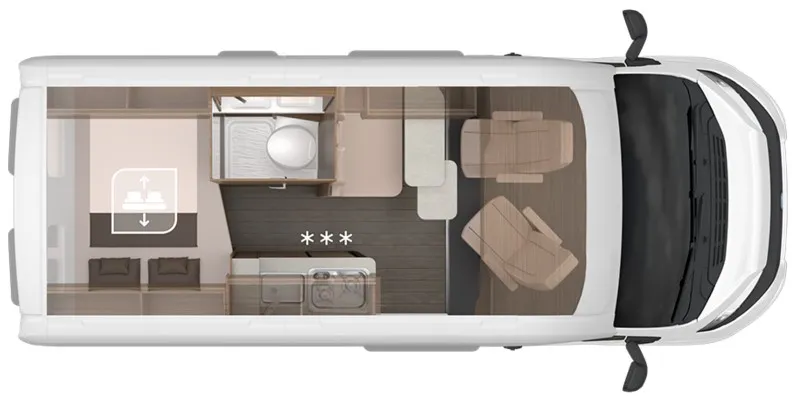 KNAUS BOXLIFE 540 MQ Grundriss