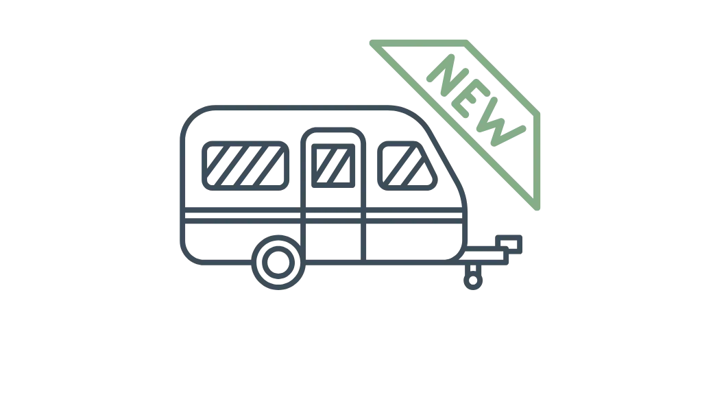 Piktogramm: Wohnwagen neu kaufen