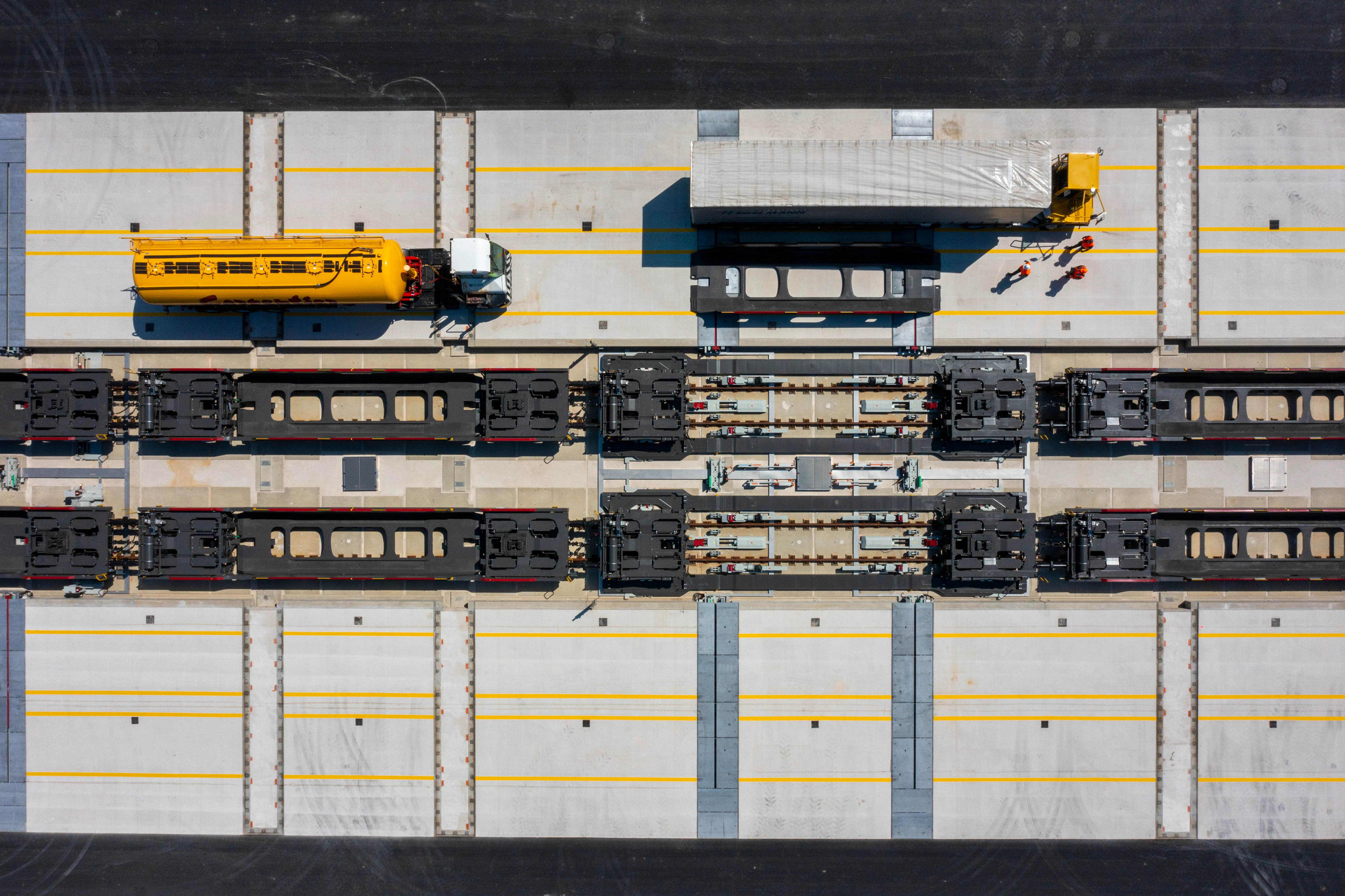 Picture_CargoBeamer_Terminal_Verladung von oben