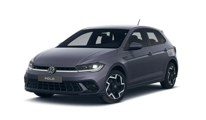 Polo R-line Rauchgrau Metallic Front Seite Ansicht .png