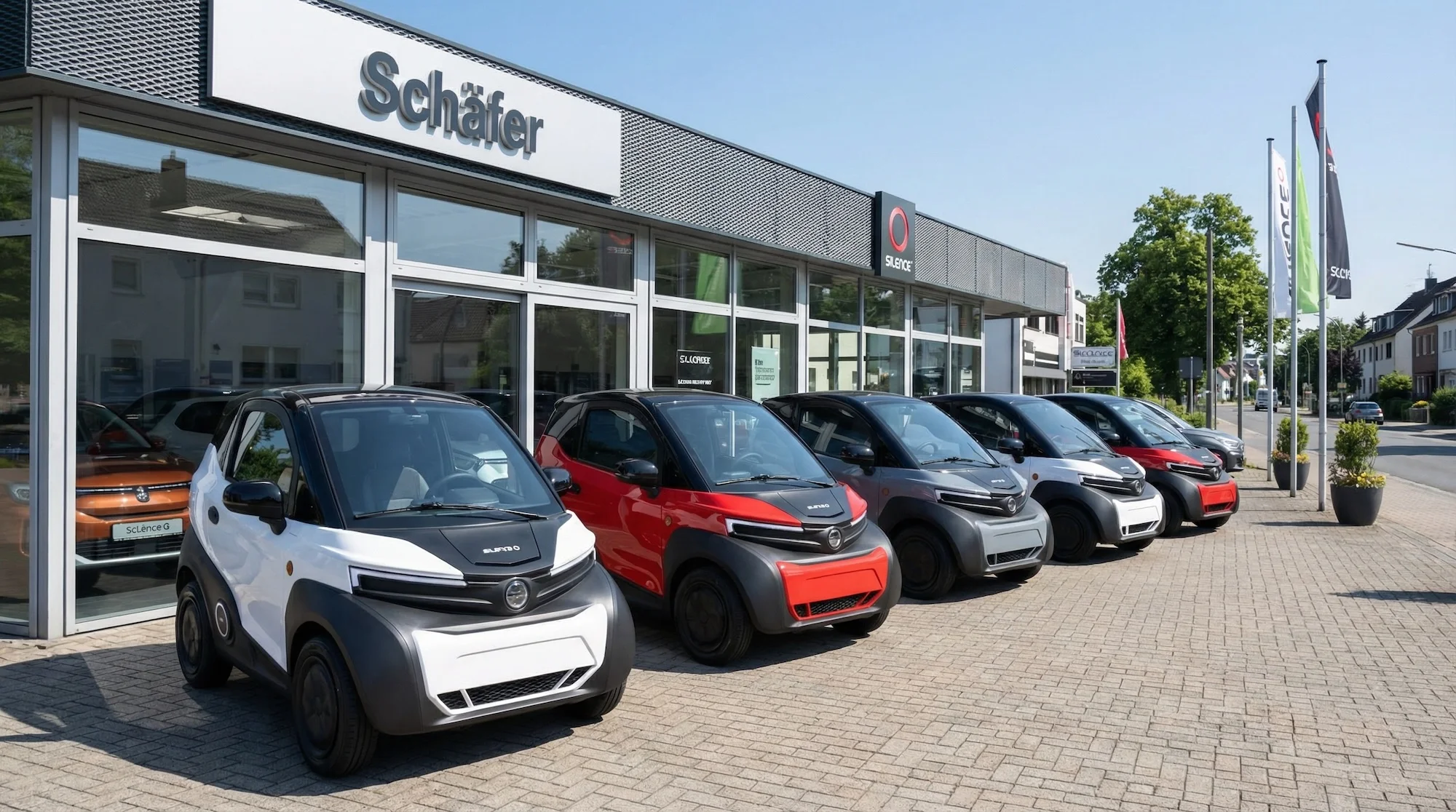 Silence 04 in einer Reihe