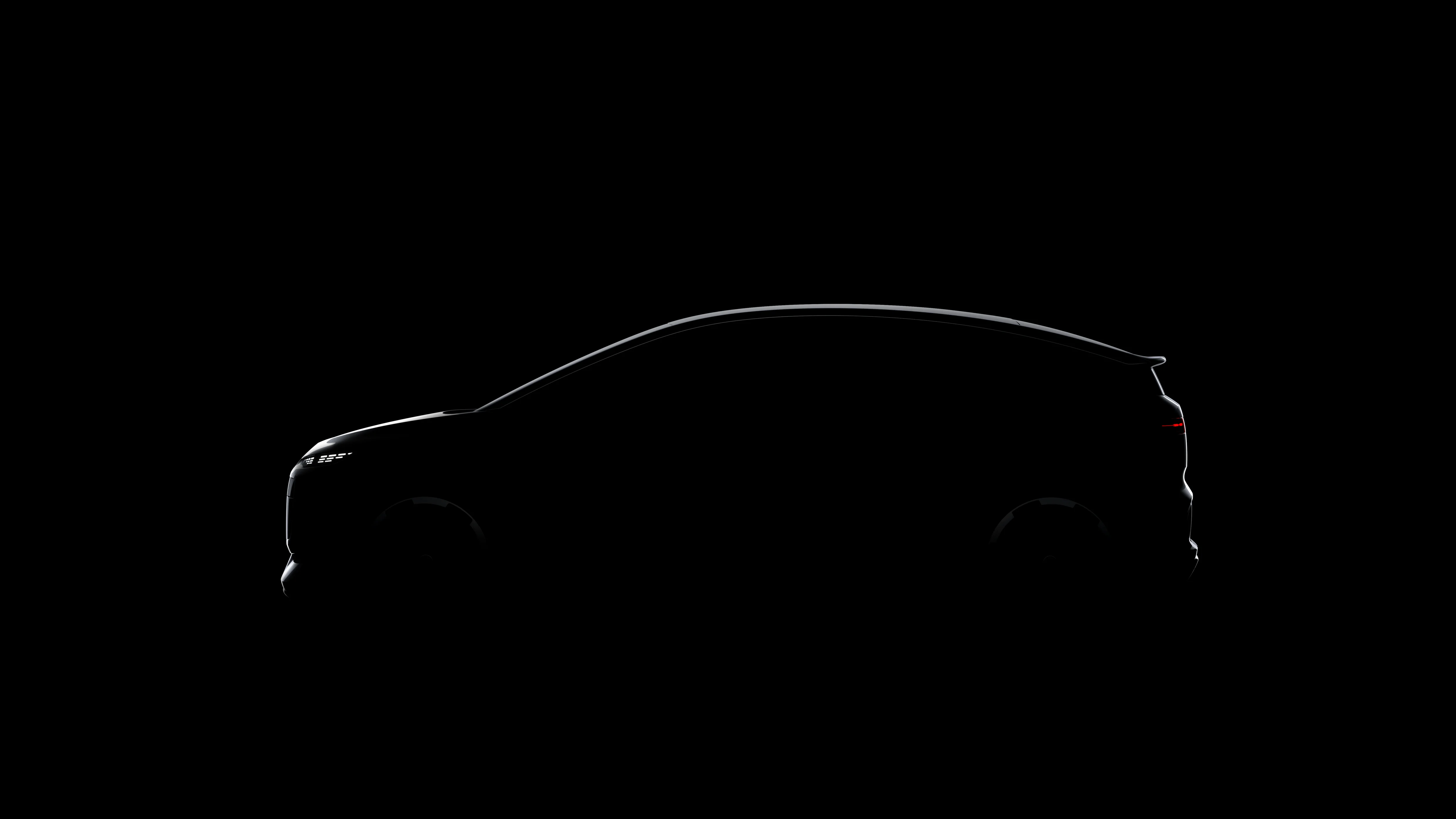 Silhouette des A2 e-tron