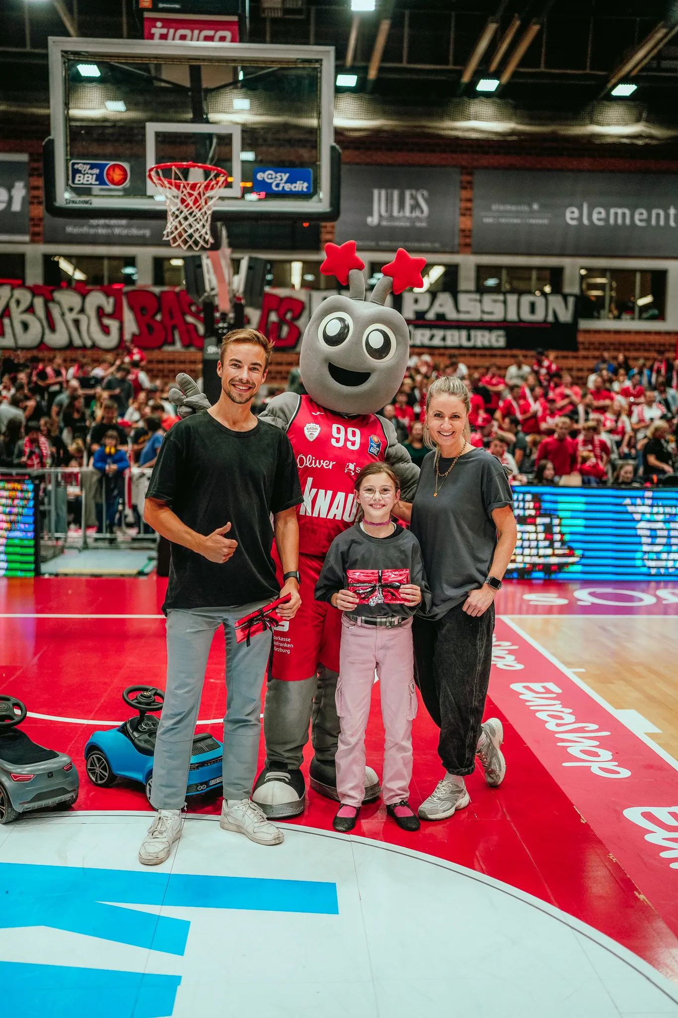 Spieltagspraesentation Baskets Spindler