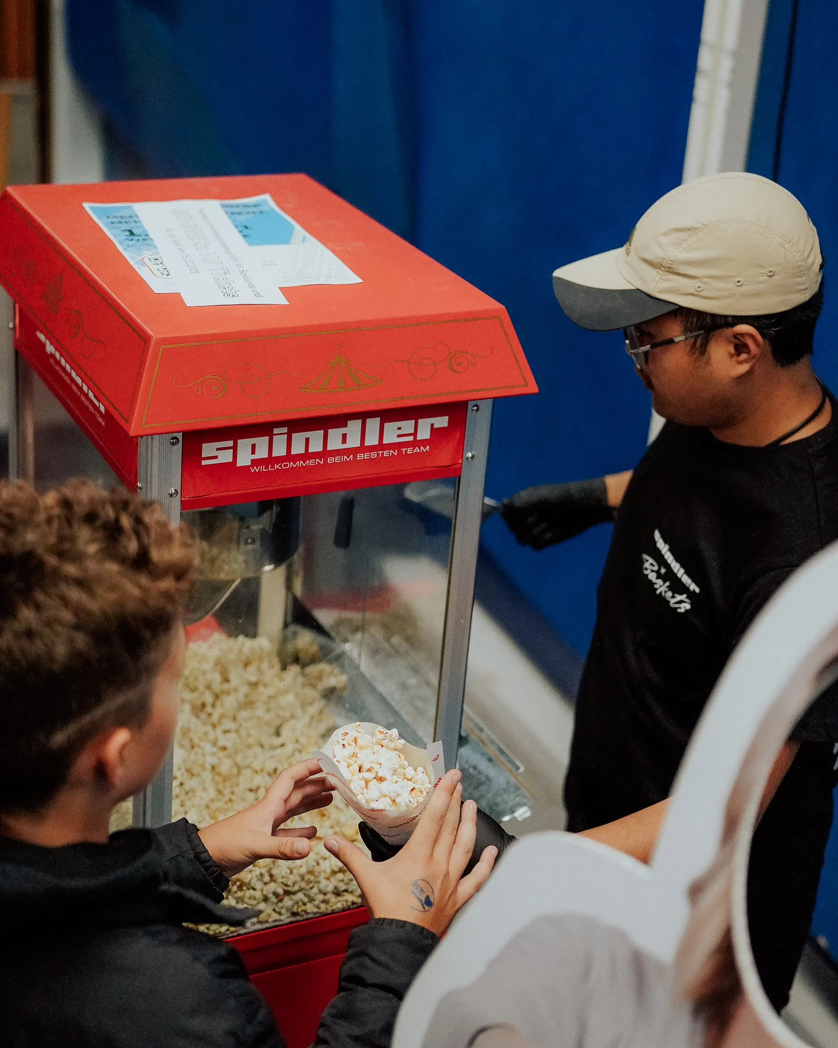 Spieltagspraesentation Baskets Spindler