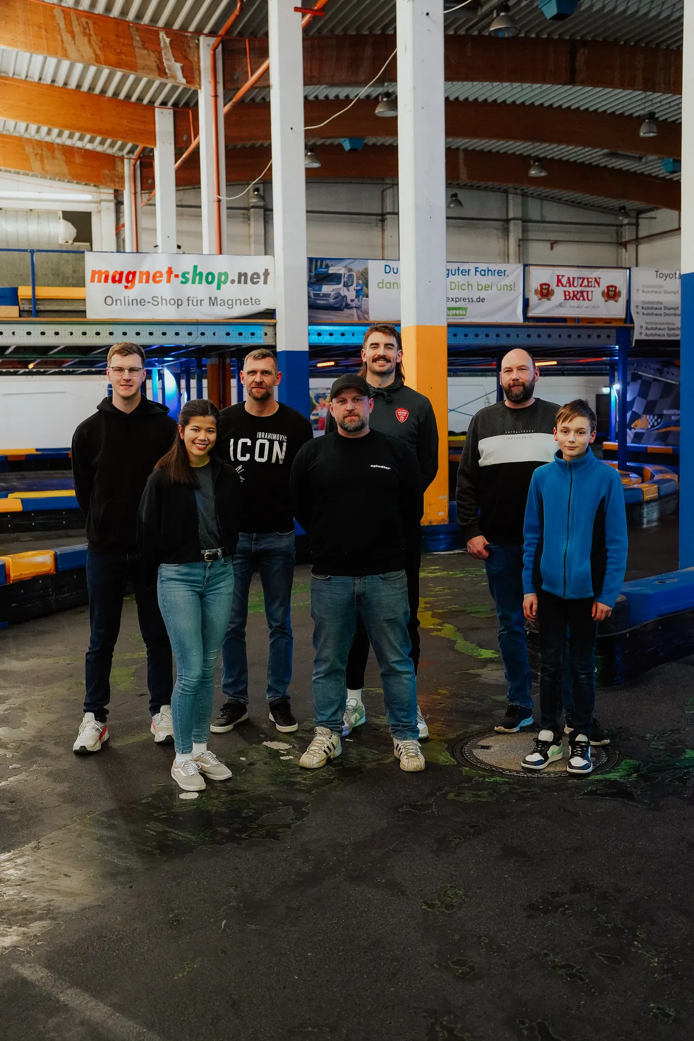 Kartrennen Zac Baskets