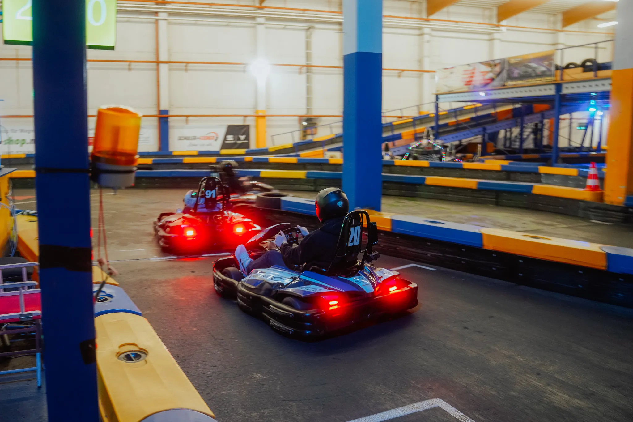 Kartrennen Zac Baskets