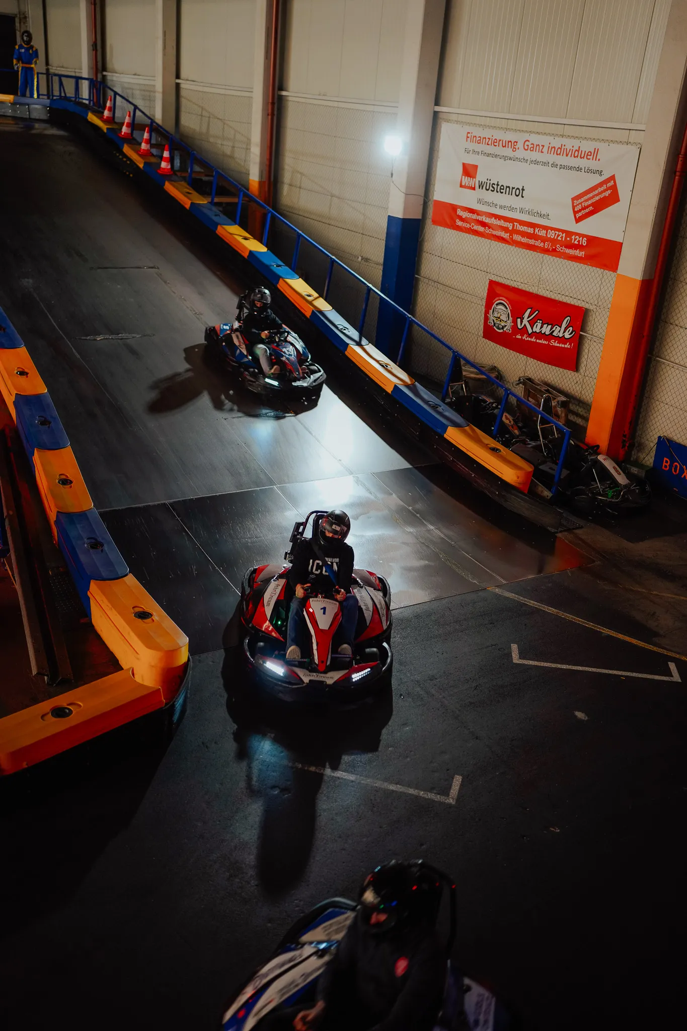 Kartrennen Zac Baskets