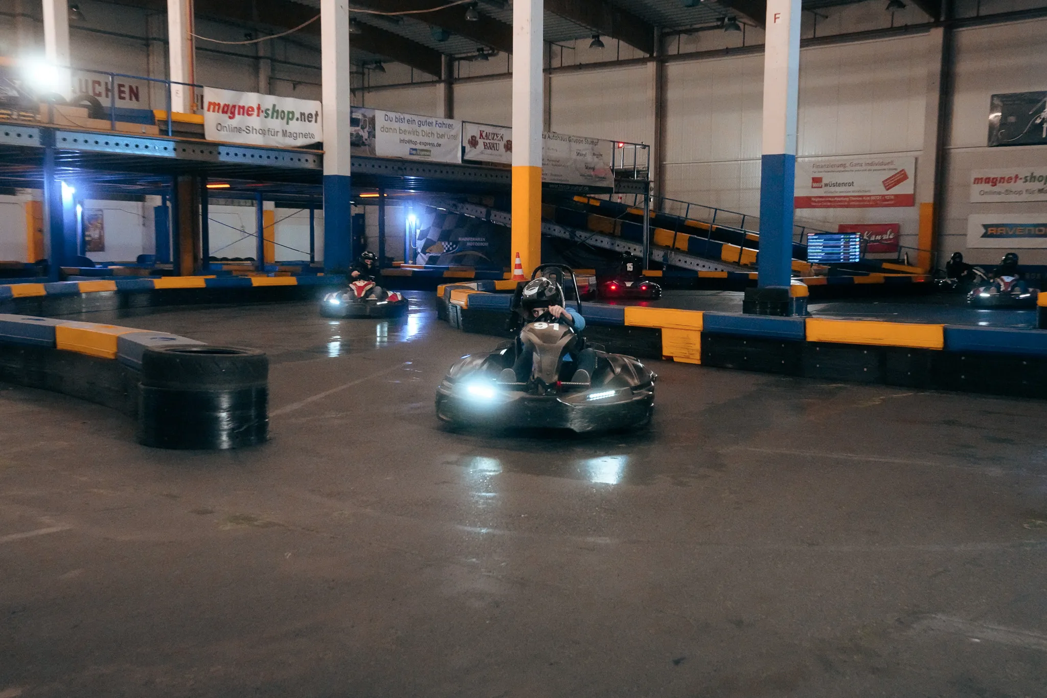 Kartrennen Zac Baskets