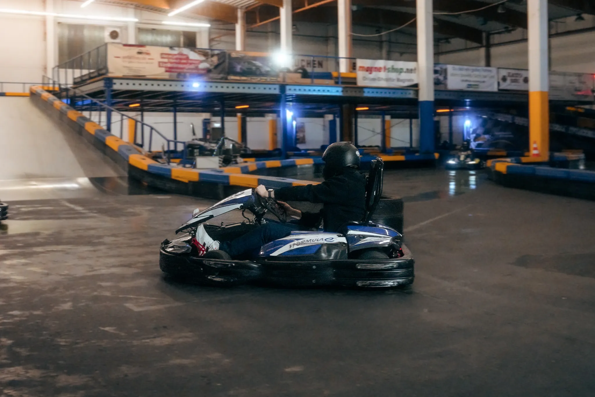 Kartrennen Zac Baskets
