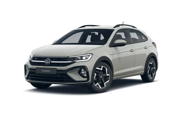 Taigo R-Line Ascotgrau Front Seiten Ansicht.png