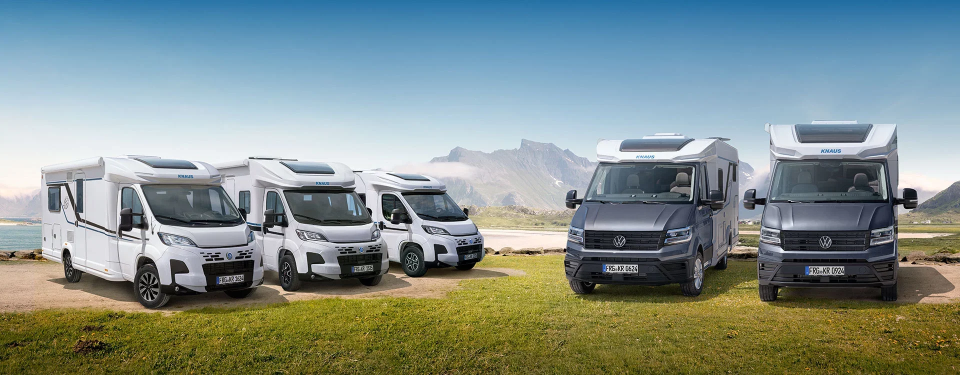 Teilintegrierte Knaus Wohnmobile