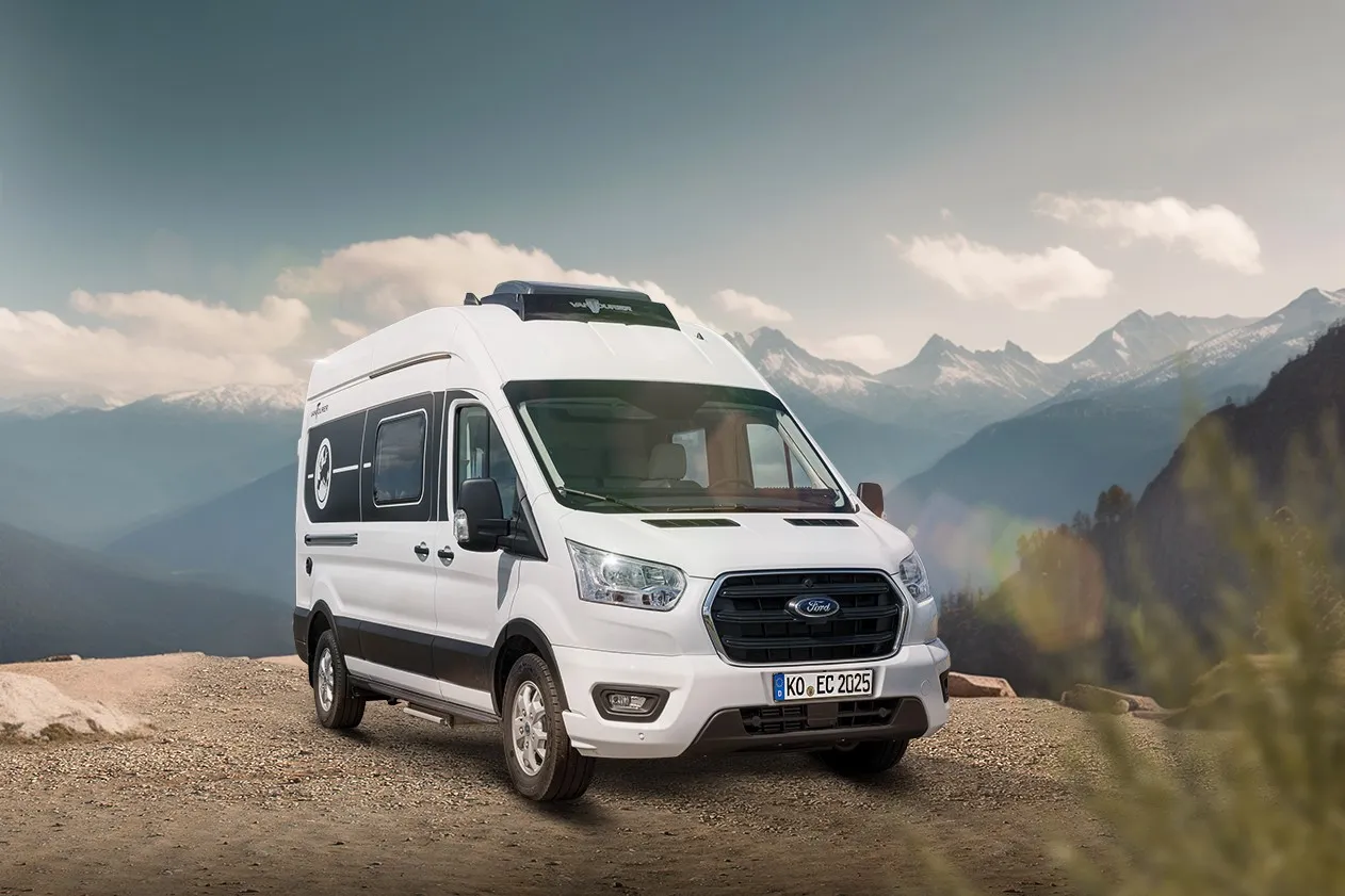 VanTourer Camper (Ford) in den Bergen