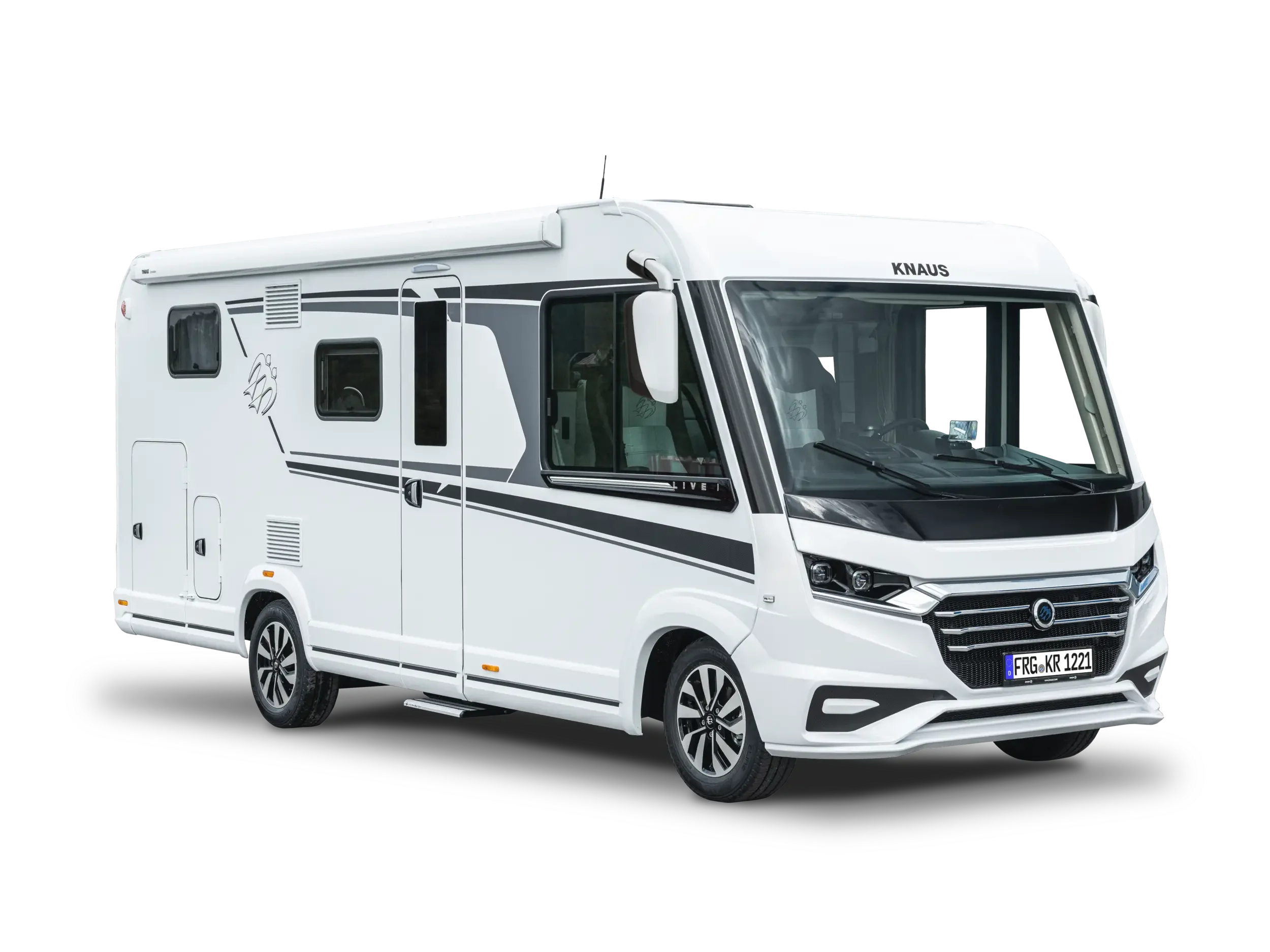 Vollintegriertes Knaus Mietwohnmobil