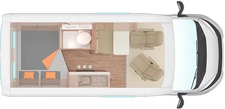 Weinsberg CaraTour 540 MQ Grundriss