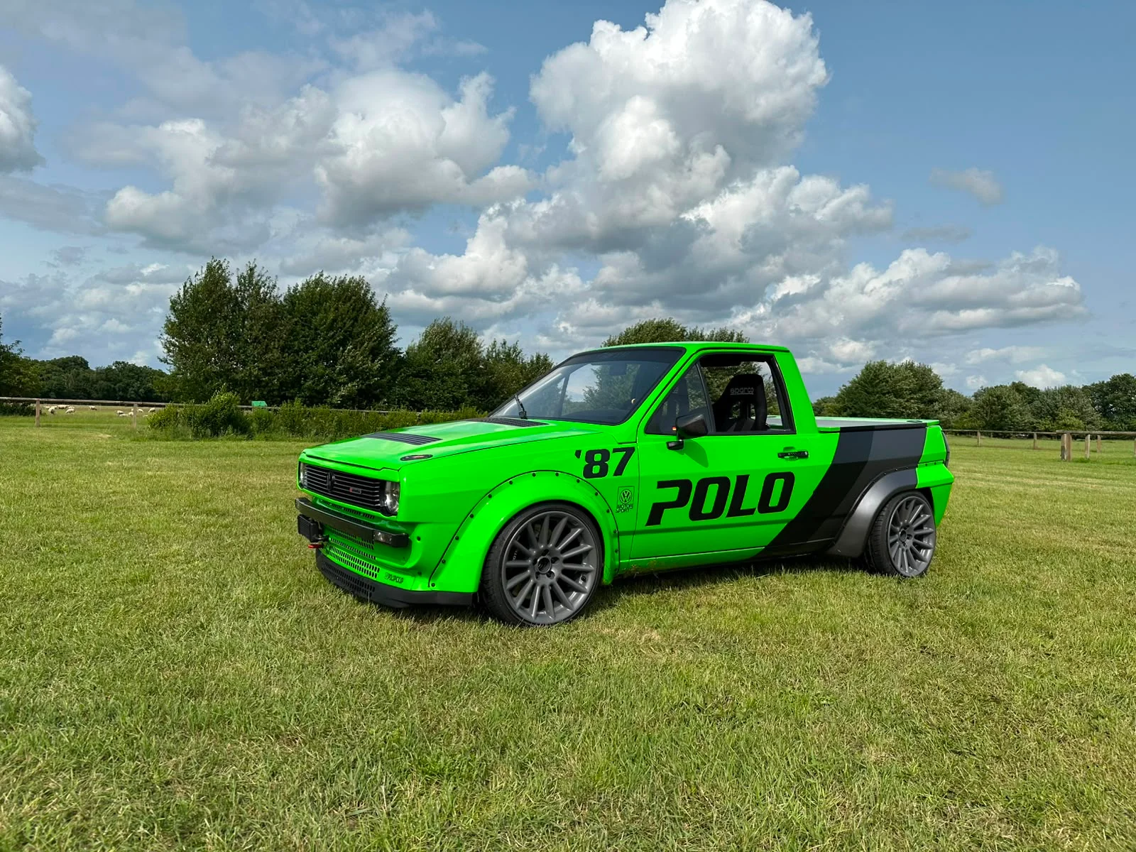 Polo Pickup in grün